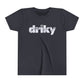 Youth Driky Wear - White Night Short Sleeve Tee