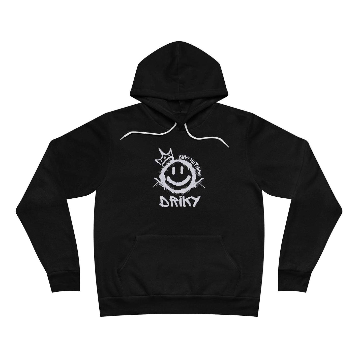 Driky King Nothing - White Night Fleece Pullover Hoodie