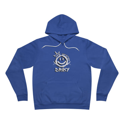 Driky King Nothing - White Night Fleece Pullover Hoodie