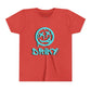Youth Driky Die Happy - Blue Brain Short Sleeve Tee