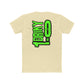 Driky 1 point 0 Bro Green Monkey - Back Print Cotton Crew Tee