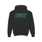 Driky Rough Ryder - Blue Brain - Youth Heavy Blend Hoodie