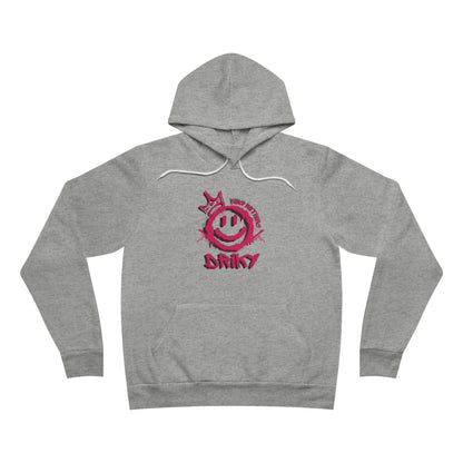 Driky King Nothing - Rose Blood Fleece Pullover Hoodie