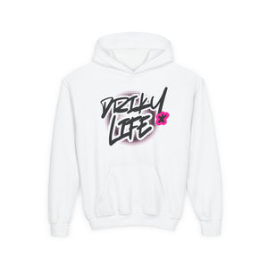 Driky Life - Pinkerton - Youth Heavy Blend Hoodie