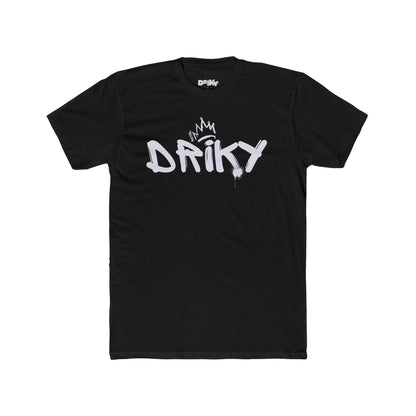 Driky Roy-al - White Night Cotton Crew Tee