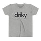 Youth Little Driky - Blackout Short Sleeve Tee