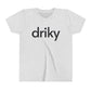 Youth Little Driky - Blackout Short Sleeve Tee