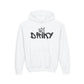 Driky Roy-al - Blackout - Youth Heavy Blend Hoodie