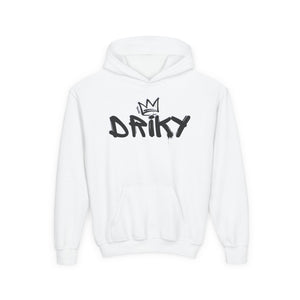 Driky Roy-al - Blackout - Youth Heavy Blend Hoodie