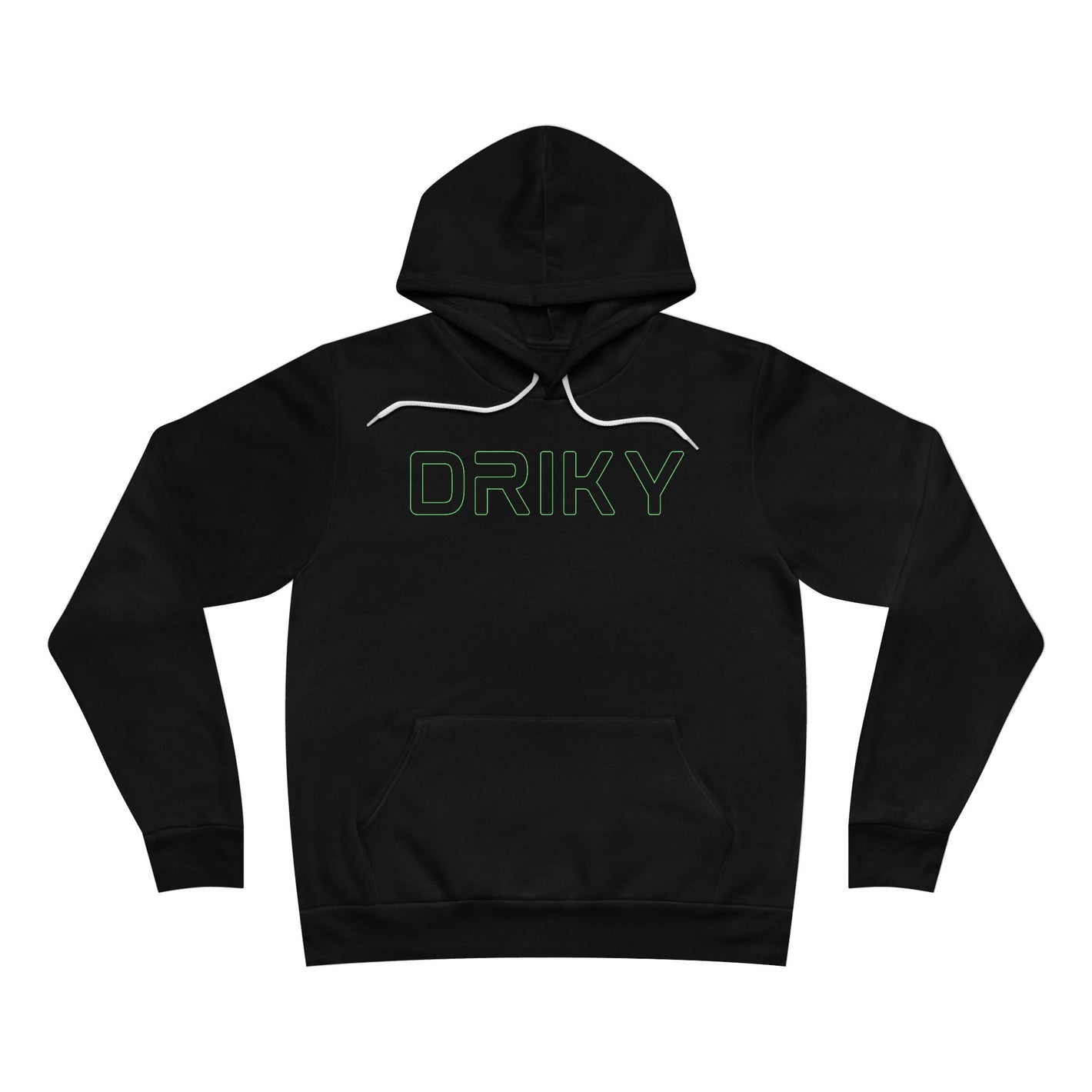 Driky Stud Muffin - Green Monkey Fleece Pullover Hoodie