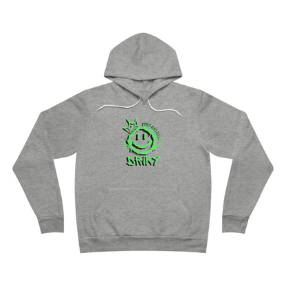 Driky King Nothing - Green Monkey Fleece Pullover Hoodie