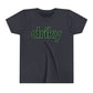 Youth Little Driky - Green Monkey Short Sleeve Tee