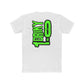 Driky 1 point 0 Bro Green Monkey - Back Print Cotton Crew Tee