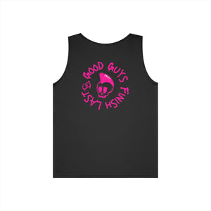 Drikyz Good Guys Finish Last - Pinkerton - (Back Print) Tank Top
