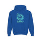Driky King Nothing - Blue Brain - Youth Heavy Blend Hoodie