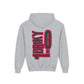 Youth Driky 1 point 0 Bro - Rose Blood Backprint - Heavy Blend Hoodie 16 Colors
