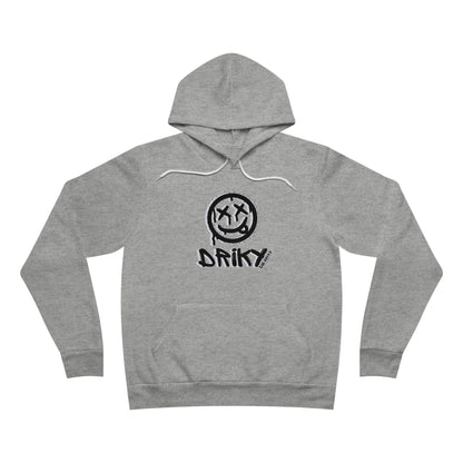 Driky Die Happy - Blackout Fleece Pullover Hoodie