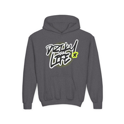 Driky Life - Banana Sunshine - Youth Heavy Blend Hoodie