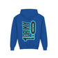 Youth Driky 1 point 0 Bro - Blue Brain Backprint - Heavy Blend Hoodie 16 Colors