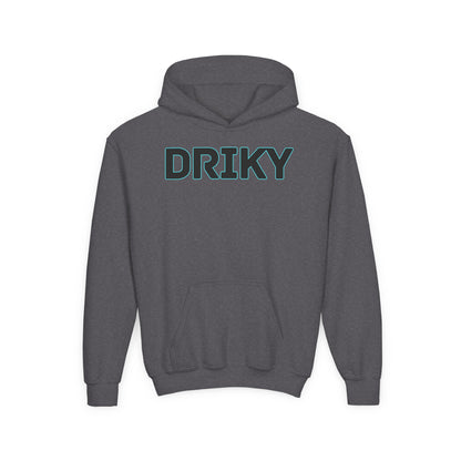 Drikyish - Blue Brain - Youth Heavy Blend Hoodie