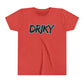 Youth Driky Rough Ryder - Blue Brain Short Sleeve Tee