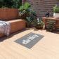 Driky Wear Outdoor Rug - Grey