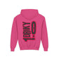 Youth Driky 1 point 0 Bro - Rose Blood Backprint - Heavy Blend Hoodie 16 Colors