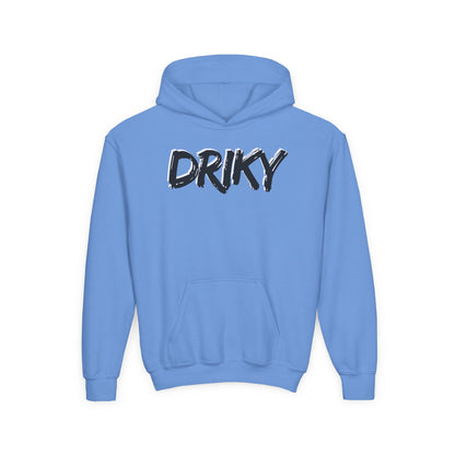 Driky Rough Ryder - Blackout - Youth Heavy Blend Hoodie