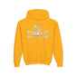 Driky Laugh at the World - White Night - Youth Heavy Blend Hoodie