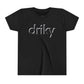 Youth Little Driky - Blackout Short Sleeve Tee