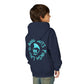 Drikyz Good Guys Finish Last - Blue Brain - (Back Print) Youth Heavy Blend Hoodie