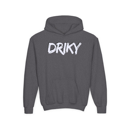 Driky Rough Ryder - White Night - Youth Heavy Blend Hoodie