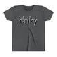 Youth Little Driky - Blackout Short Sleeve Tee
