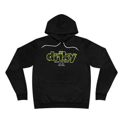Driky Wear ESTD - Banana Sunshine Fleece Pullover Hoodie