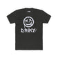 Driky Die Happy - White Night Cotton Crew Tee