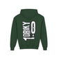 Driky 1 point 0 Bro - OG2 - (Back Print) Youth Heavy Blend Hoodie