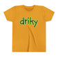 Youth Limp Driky - Green Monkey Short Sleeve Tee