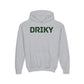 Drikyish - Green Monkey - Youth Heavy Blend Hoodie