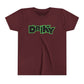 Youth Get Driky - Green Monkey Short Sleeve Tee