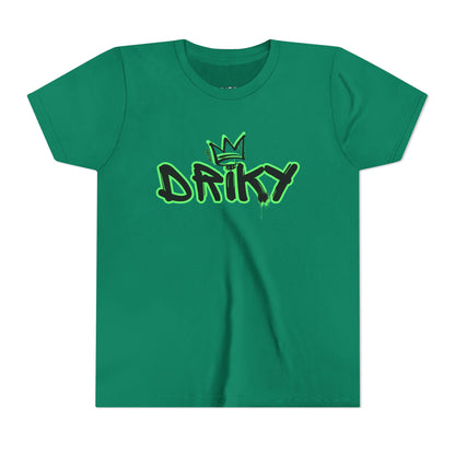 Youth Driky Roy-al - Green Monkey Short Sleeve Tee