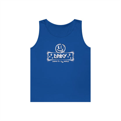 Driky Laugh at the World - White Night - Tank Top
