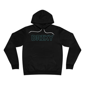 Drikyish - Blue Brain Fleece Pullover Hoodie