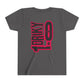 Youth Driky 1 point 0 Bro - Rose Blood Back Print Short Sleeve Tee
