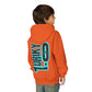 Driky 1 point 0 Bro - Blue Brain - (Back Print) Youth Heavy Blend Hoodie