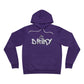 Driky Roy-al - White Night Fleece Pullover Hoodie