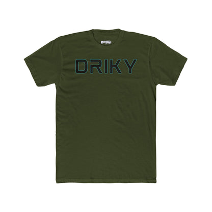 Driky Stud Muffin - Blue Brain Cotton Crew Tee