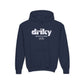 Driky ESTD Wear - White Night - Youth Heavy Blend Hoodie