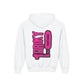Driky 1 point 0 Bro - Pinkerton - (Back Print) Youth Heavy Blend Hoodie