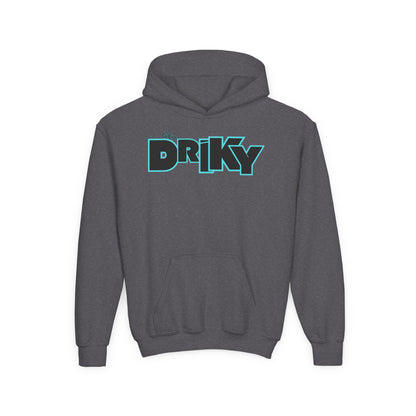 Get Driky - Blue Brain - Youth Heavy Blend Hoodie