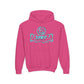 Driky Laugh at the World - Blue Brain - Youth Heavy Blend Hoodie